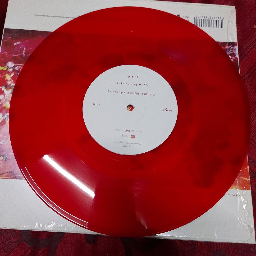 sakura fujiwara green red レコードセット 藤原さくら