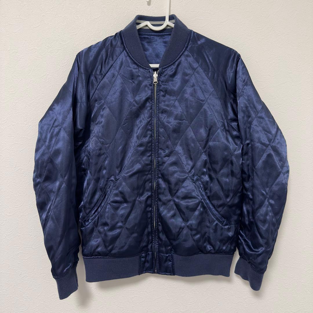 AVIREX アヴィレックス スカジャン 虎刺繍 リバーシブル L