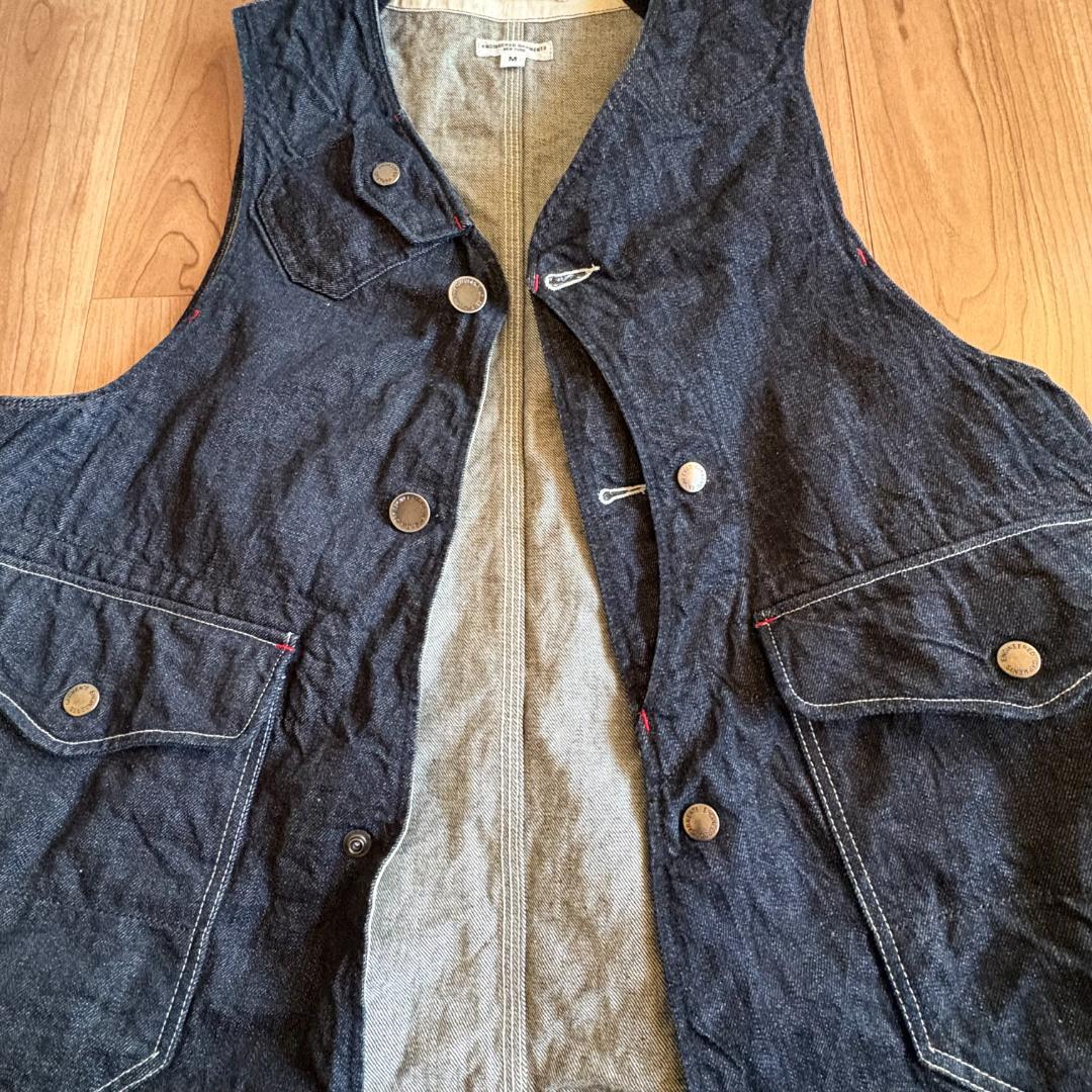 Engineered Garments UPLAND ベスト デニム M