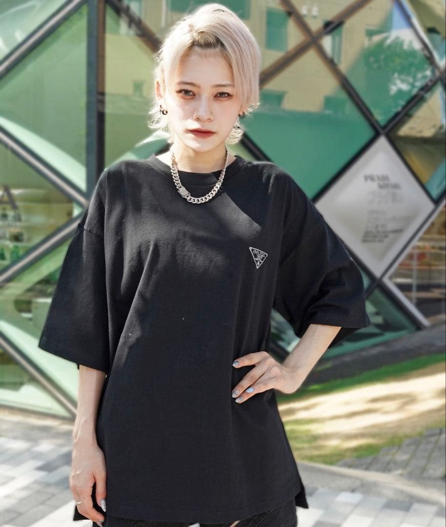 【新品未開封】GAxGALFY-INUDA 三角マーク Tee ブラック 中型犬