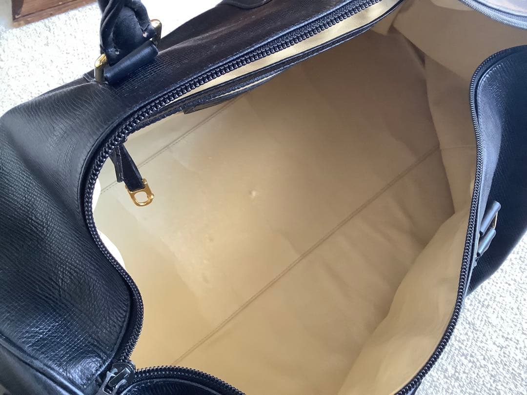 美品　本革　ハンティングワールド　ボストンバッグ　hunting world