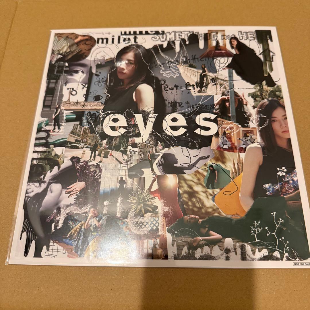 milet 『eyes』 完全生産限定盤（アナログレコード）メガジャケ付き　LP
