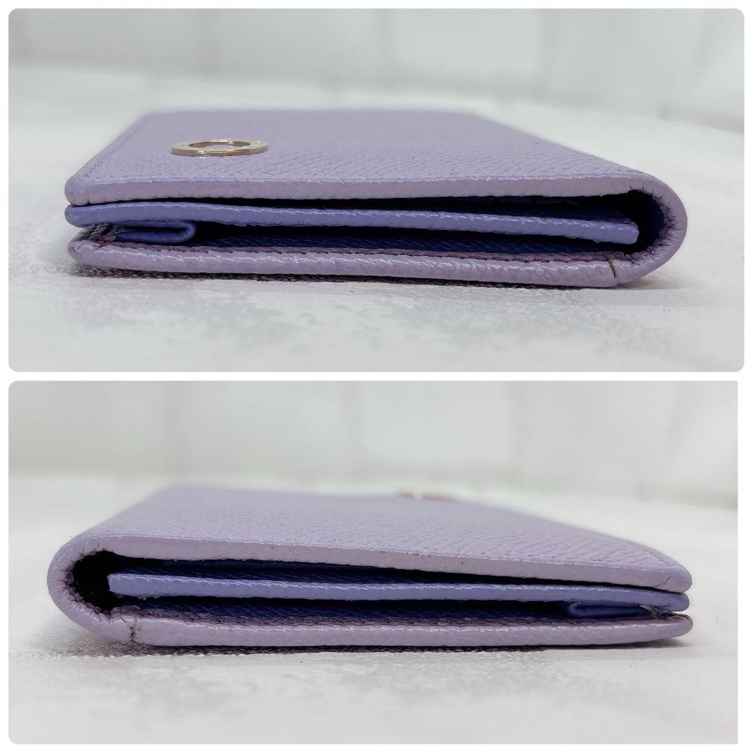 美品✨BVLGARI ブルガリ ブルガリマン 名刺入れ カードケース パープル