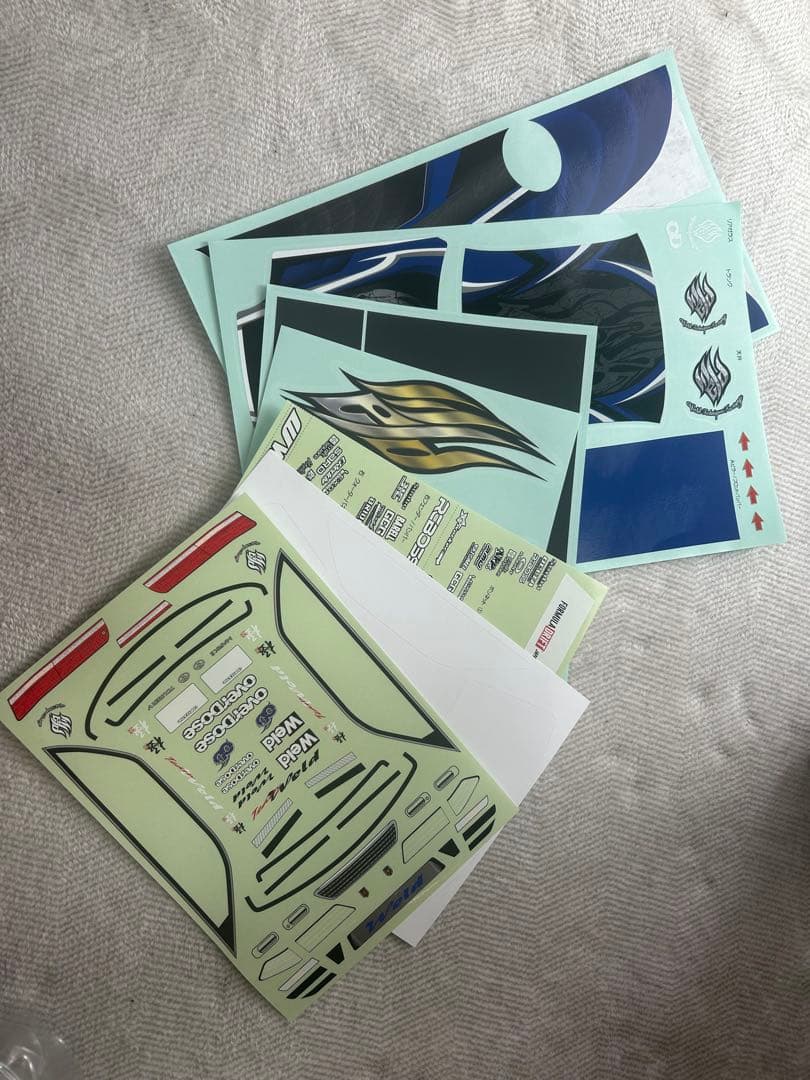 JZX100マークIIクリアボディー&Weld 百式六號機 グラフィックデカール