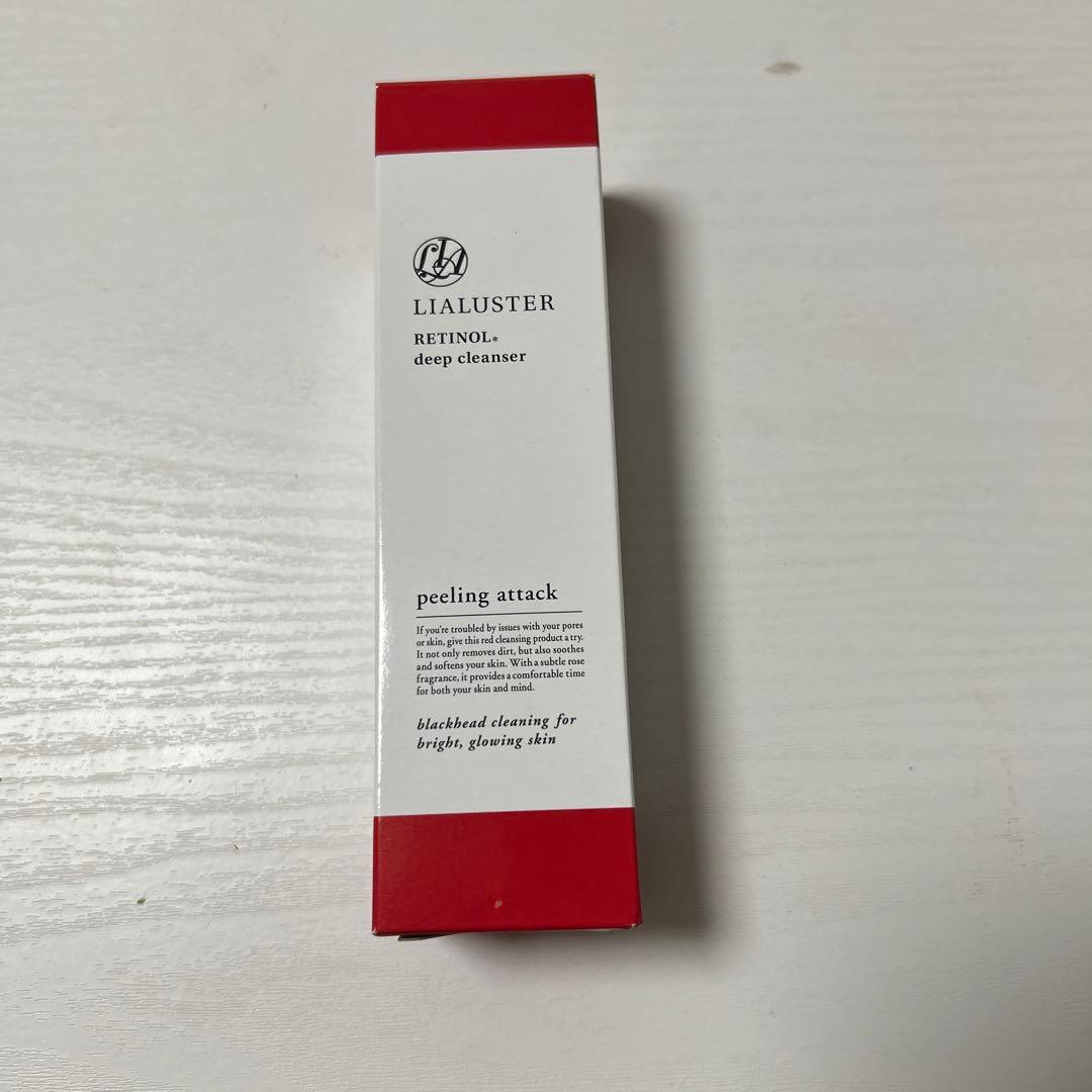 【新品】7本 LIALUSTER RETINOL deep cleanser