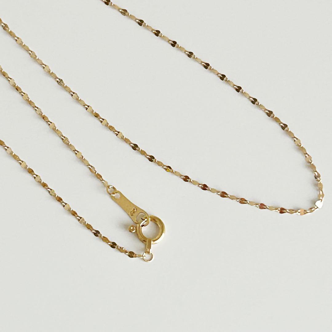 大特価‼️早いもの勝ち❣️新品✨日本製✨きらきら18金 K18 ネックレス 40cm