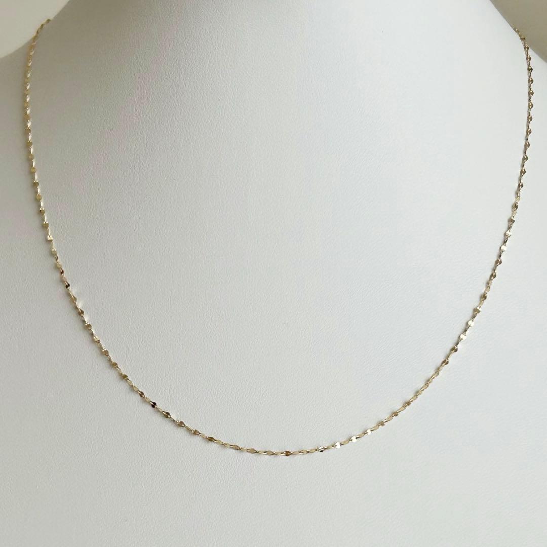 大特価‼️早いもの勝ち❣️新品✨日本製✨きらきら18金 K18 ネックレス 40cm