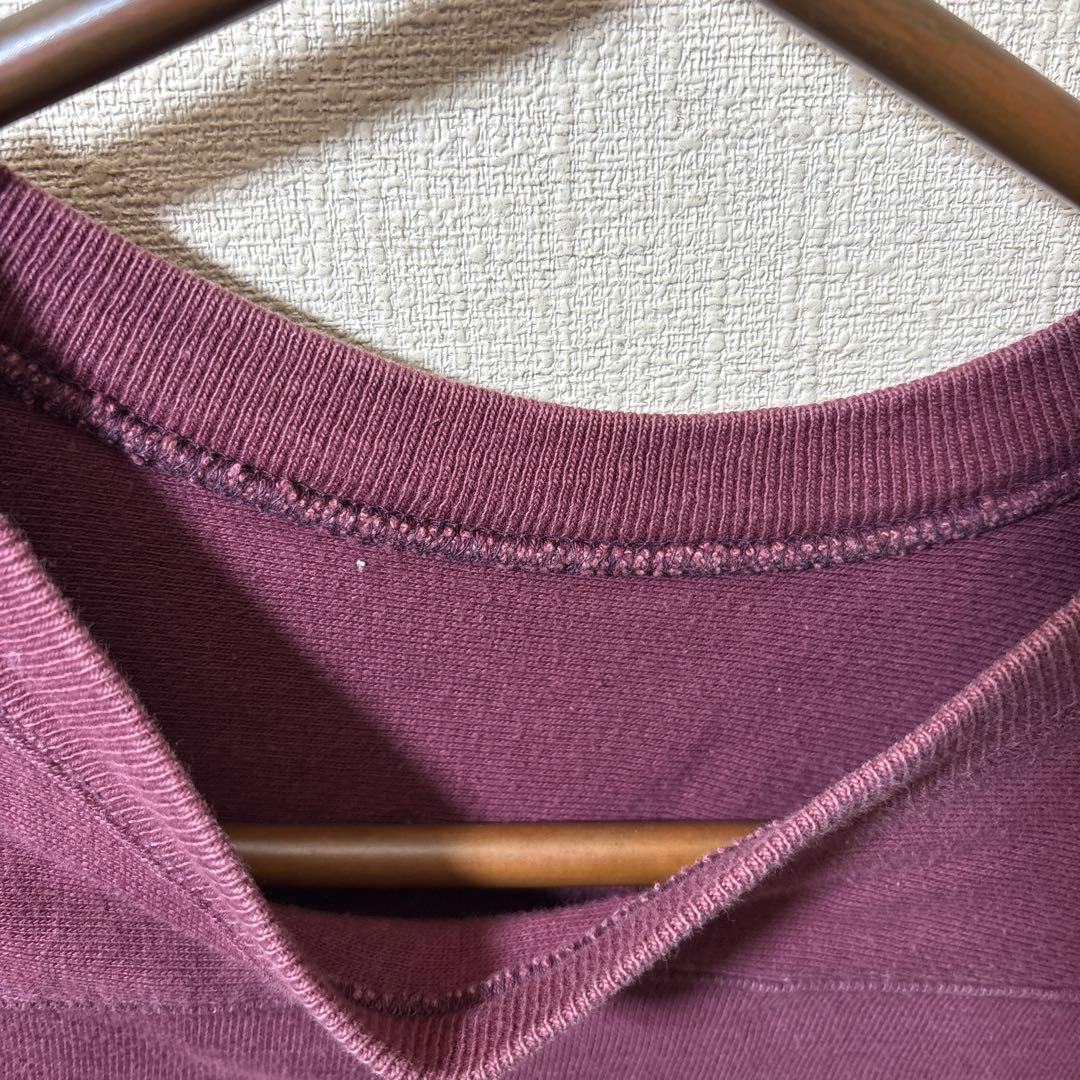 70's champion フットボールT 両面プリント エルボー付 ビンテージ