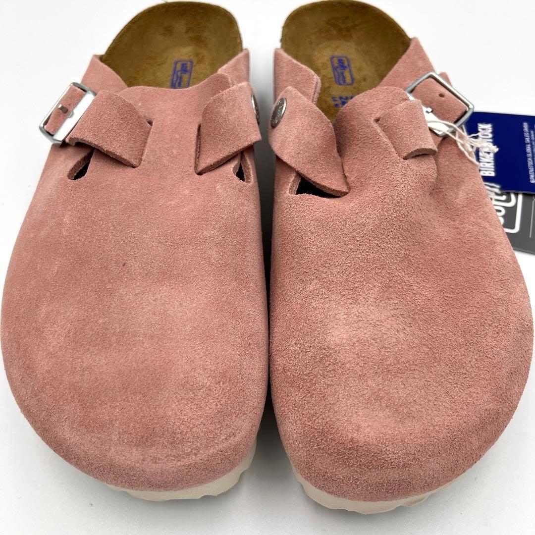 【新品未使用】BIRKENSTOCK BOSTON スウェードピンク PINK