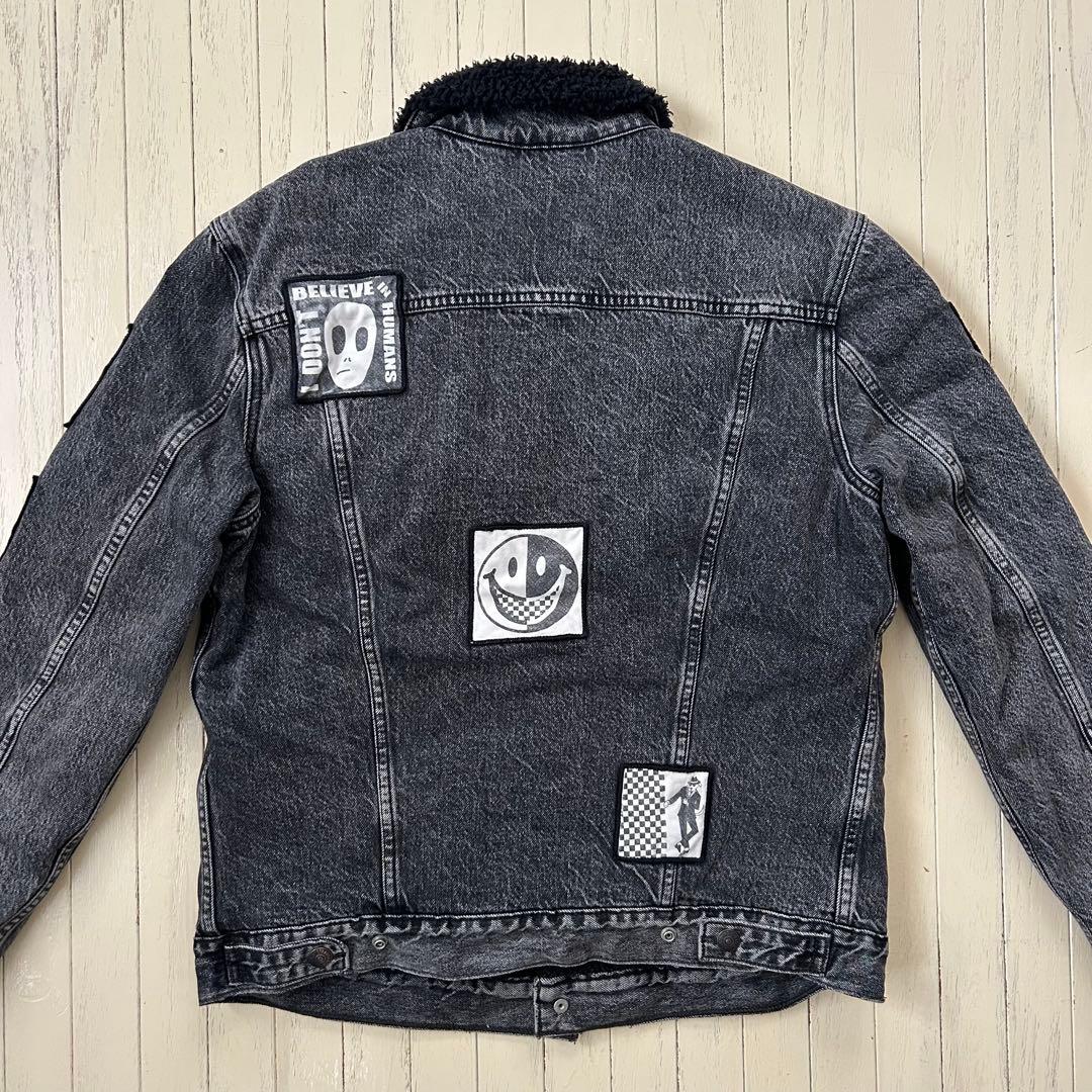 激レア サンプル品 リーバイス ブラックボア シェルパジャケット 非売品 00s