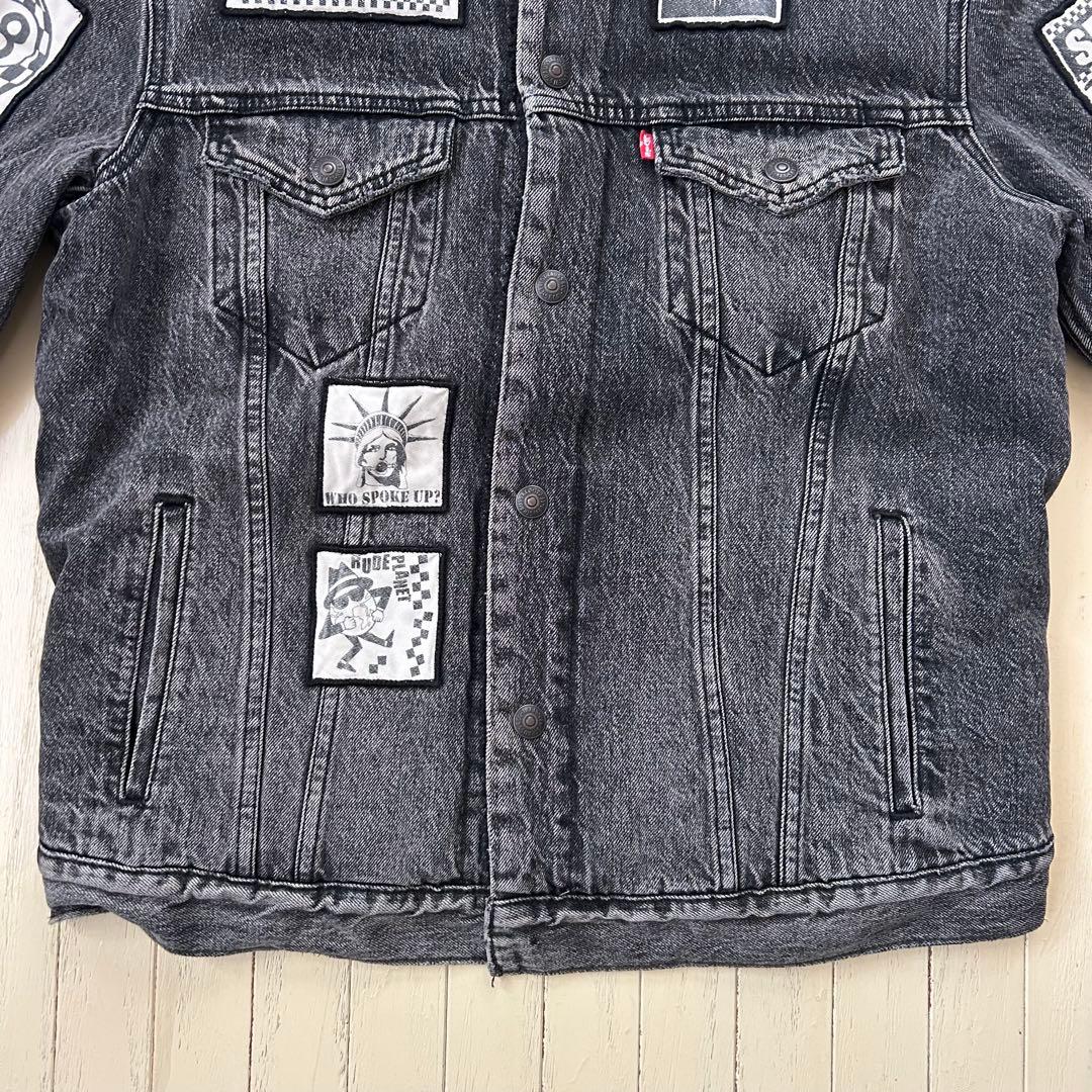 激レア サンプル品 リーバイス ブラックボア シェルパジャケット 非売品 00s