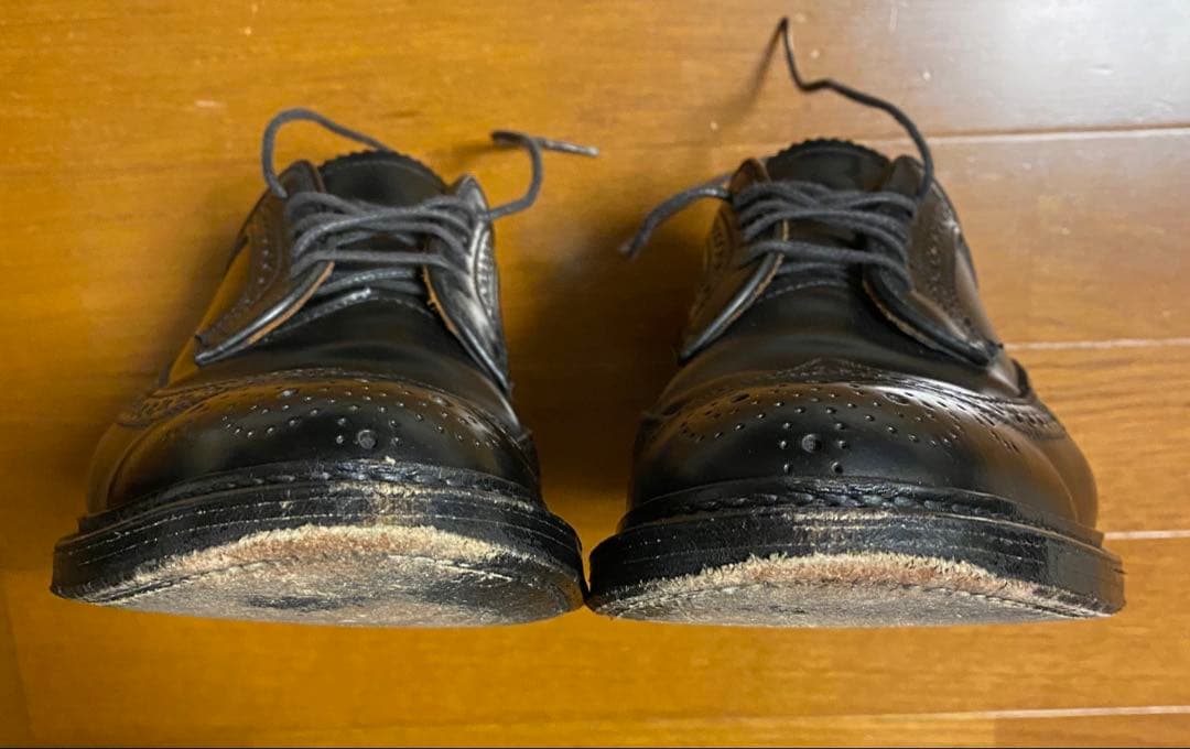 オールデン 9751 ロングウイングチップ　ブラック　コードバン