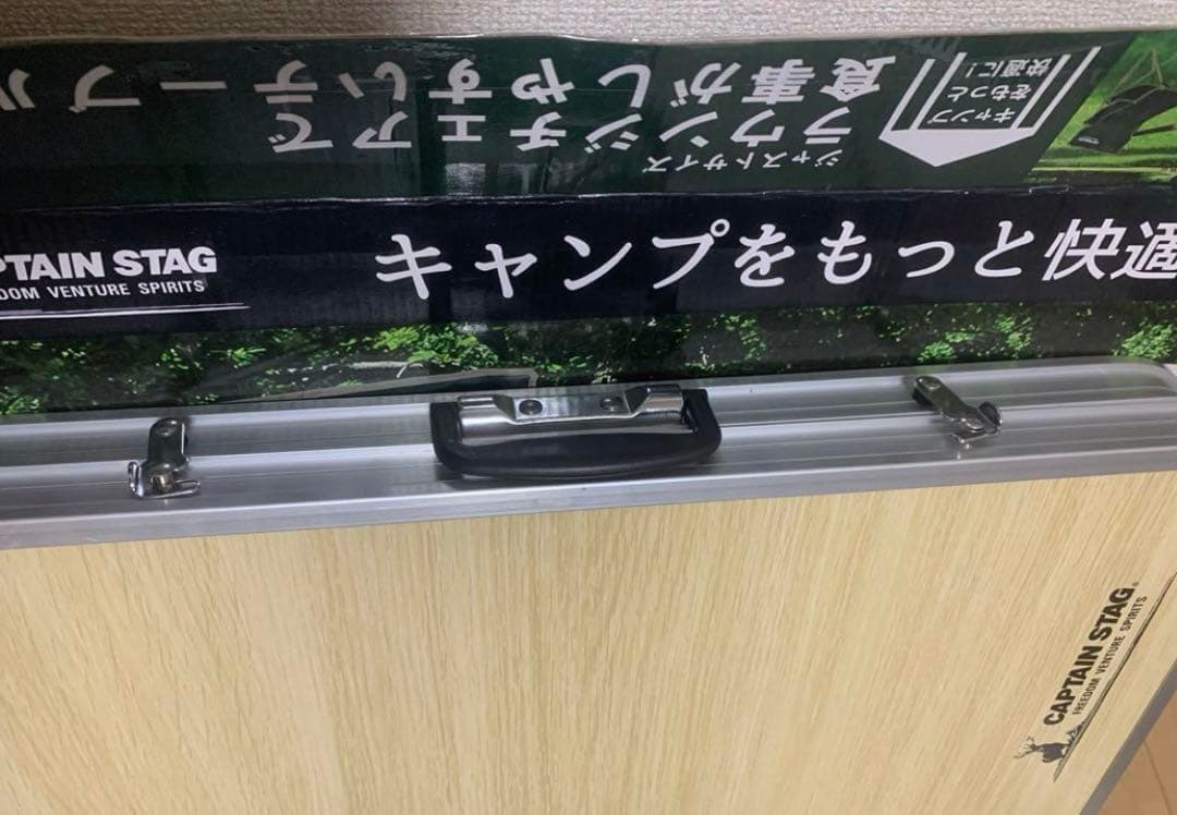 キャプテンスタッグ　キャンプ用テーブル　120×60cm UC-516