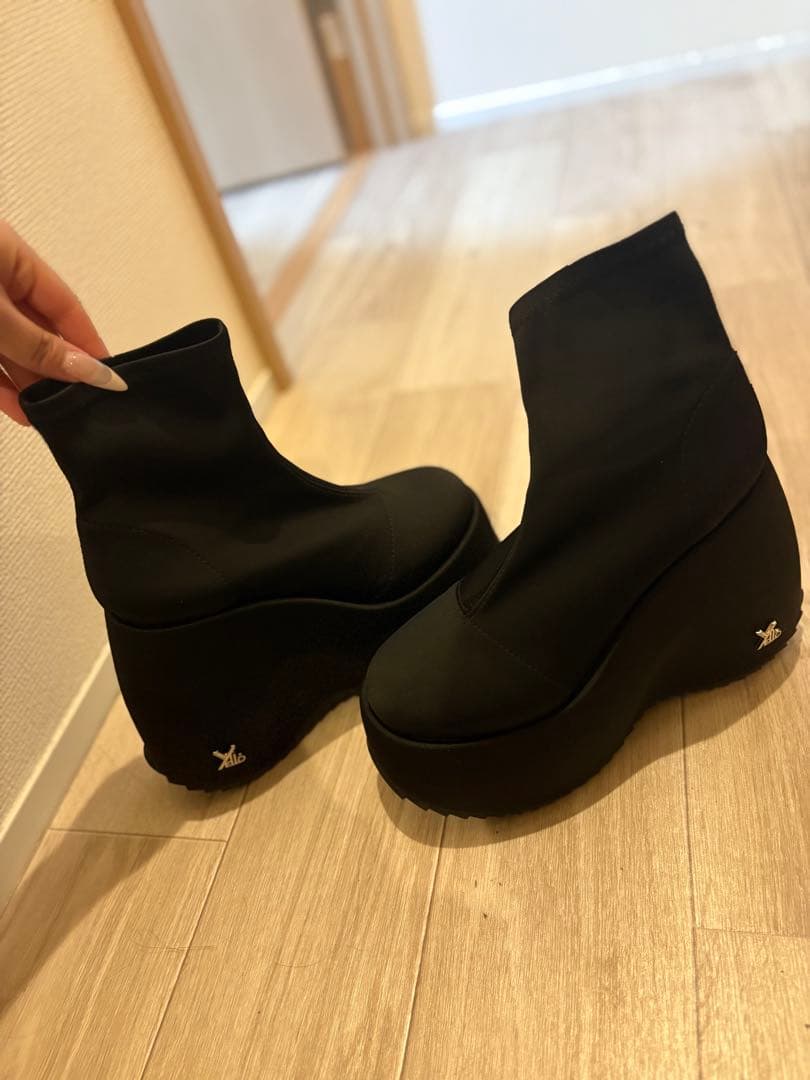 yello ショートブーツ/Lsize