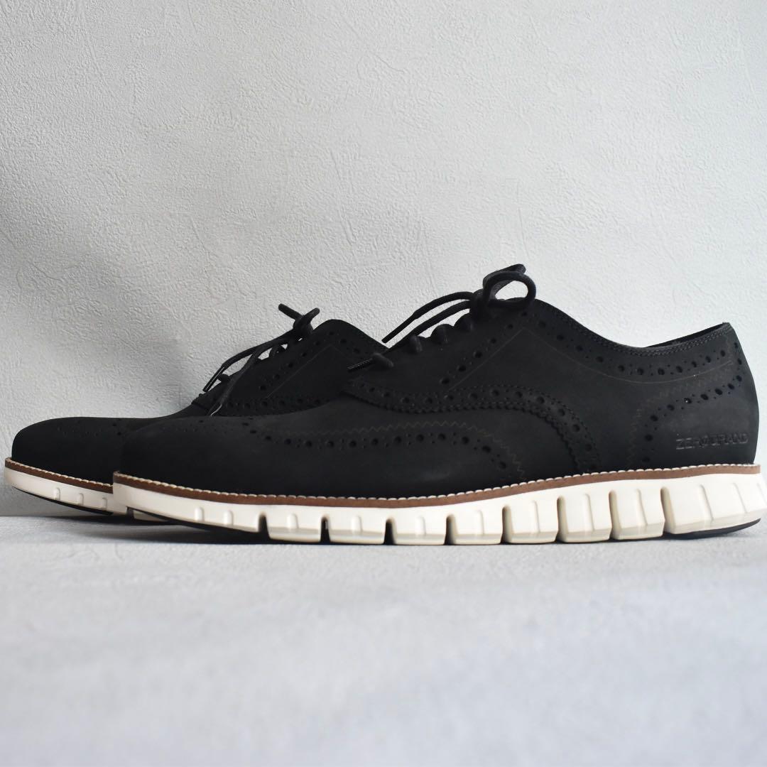 未使用級Cole Haan ゼログランド ウィングチップ　オックスフォード12W