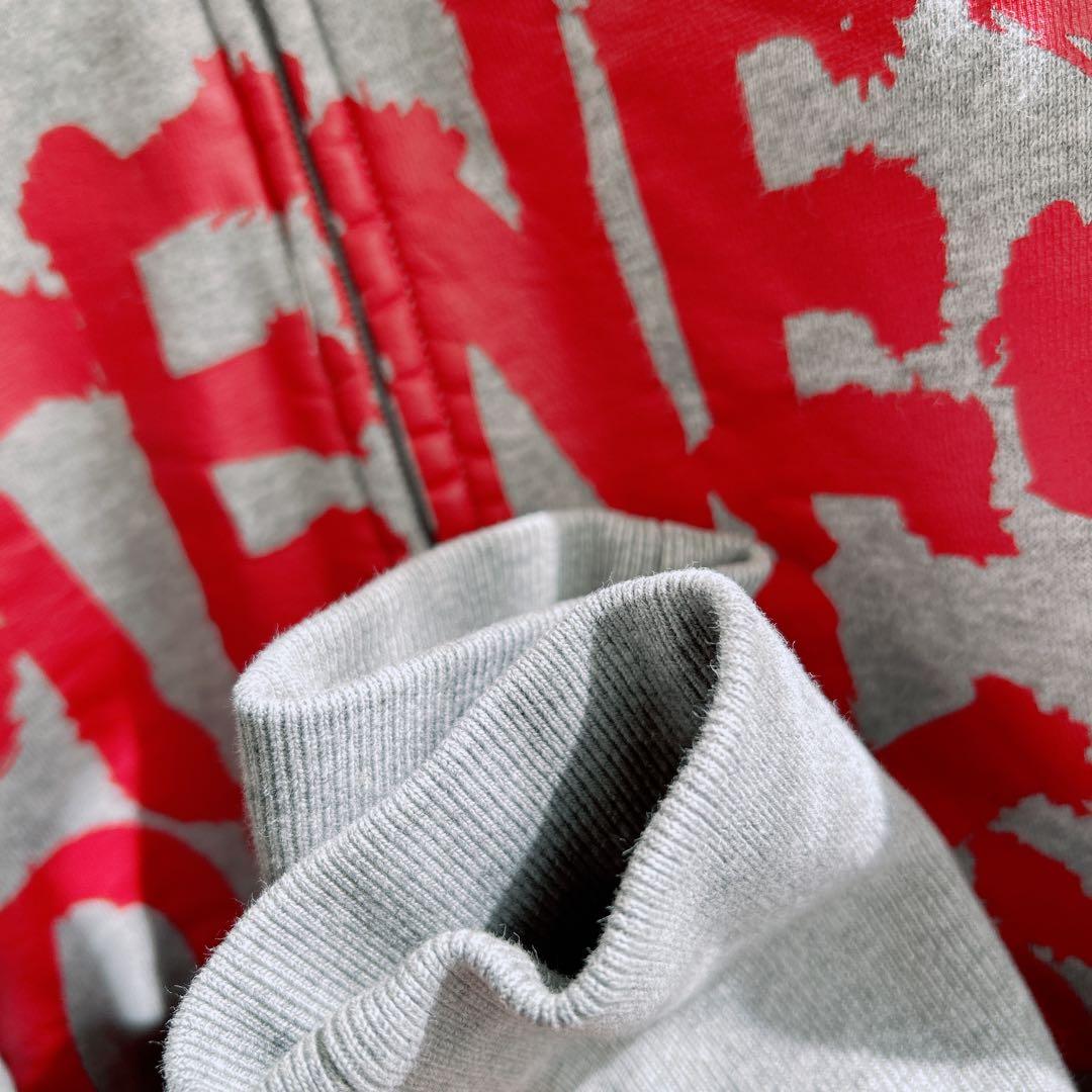 エヴィス　バックカモメ　ジップアップ　34 グレー　ブルゾン