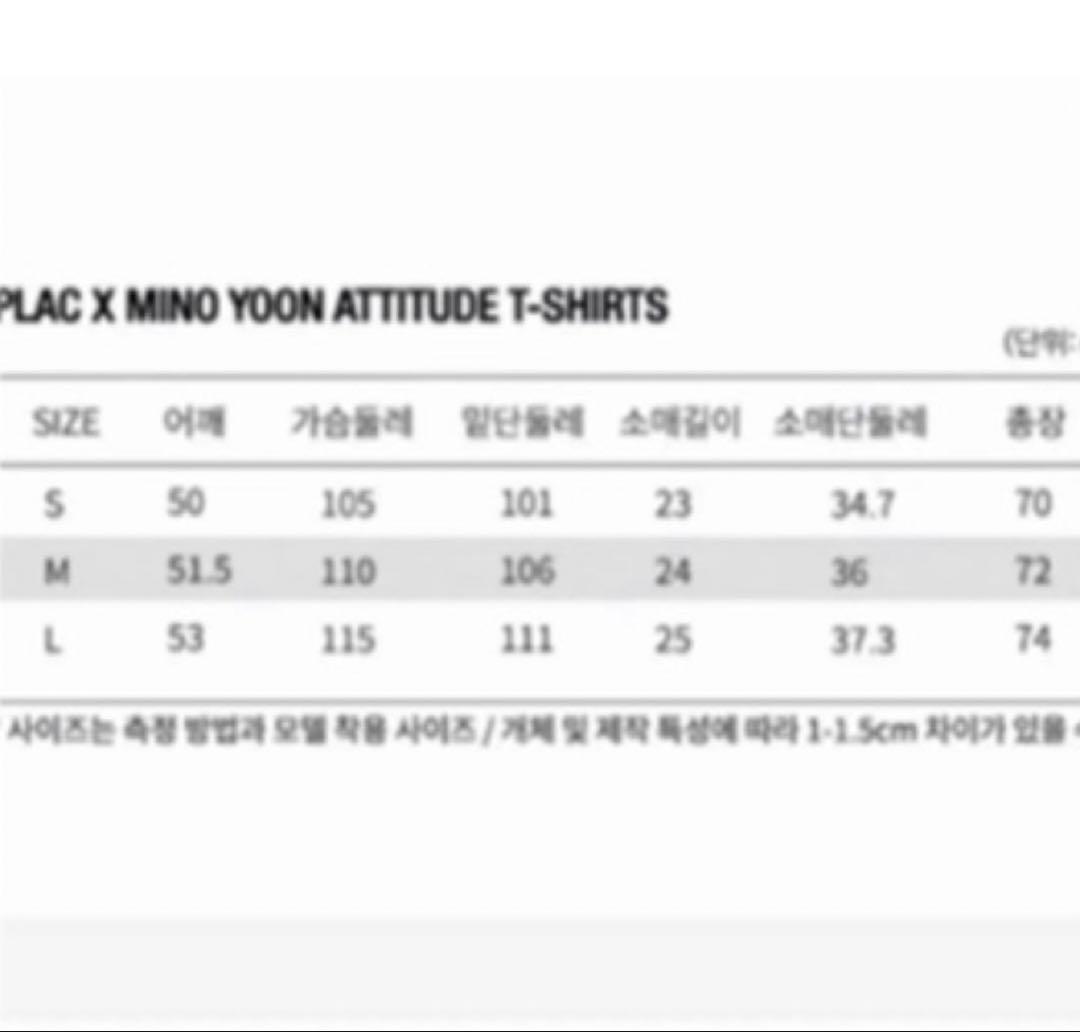 レア！韓国▪️plac × WINNER ミノ ▪️コラボ Tシャツ ブラック