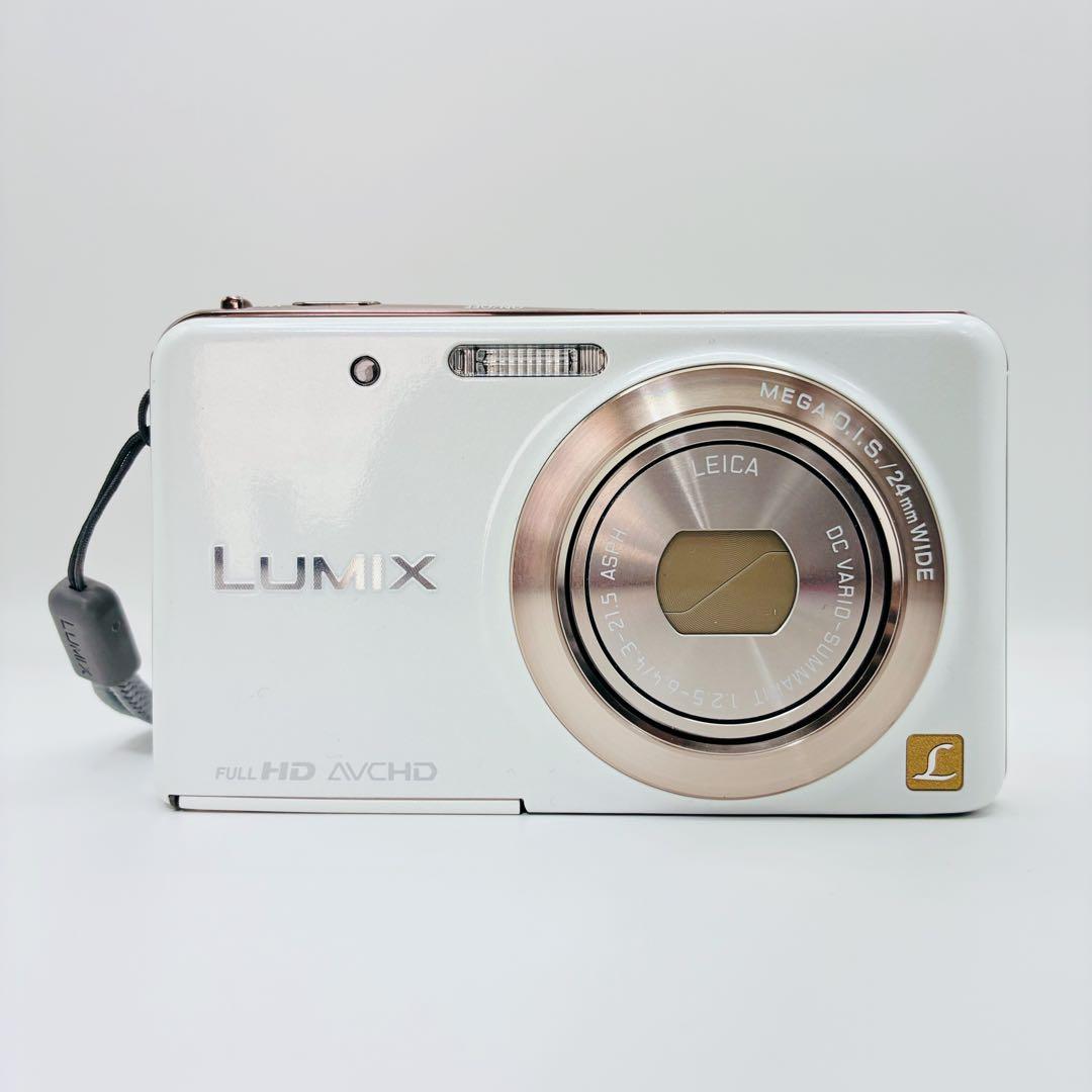 美品 Panasonic LUMIX DMC-FX80 ホワイト ピンクゴールド