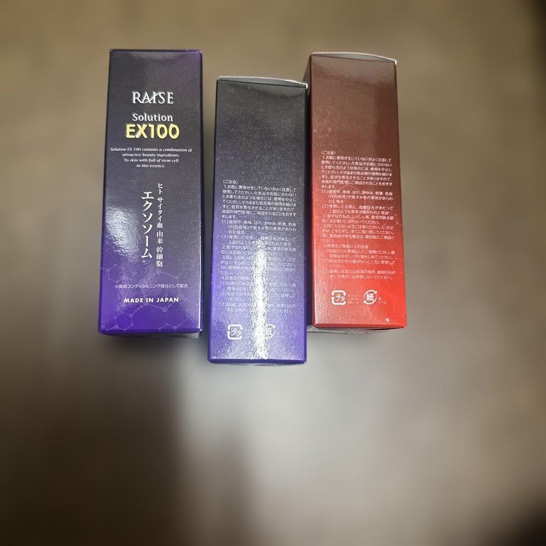 RAISE Solution EX1002本 & HC100 1本　3本セット