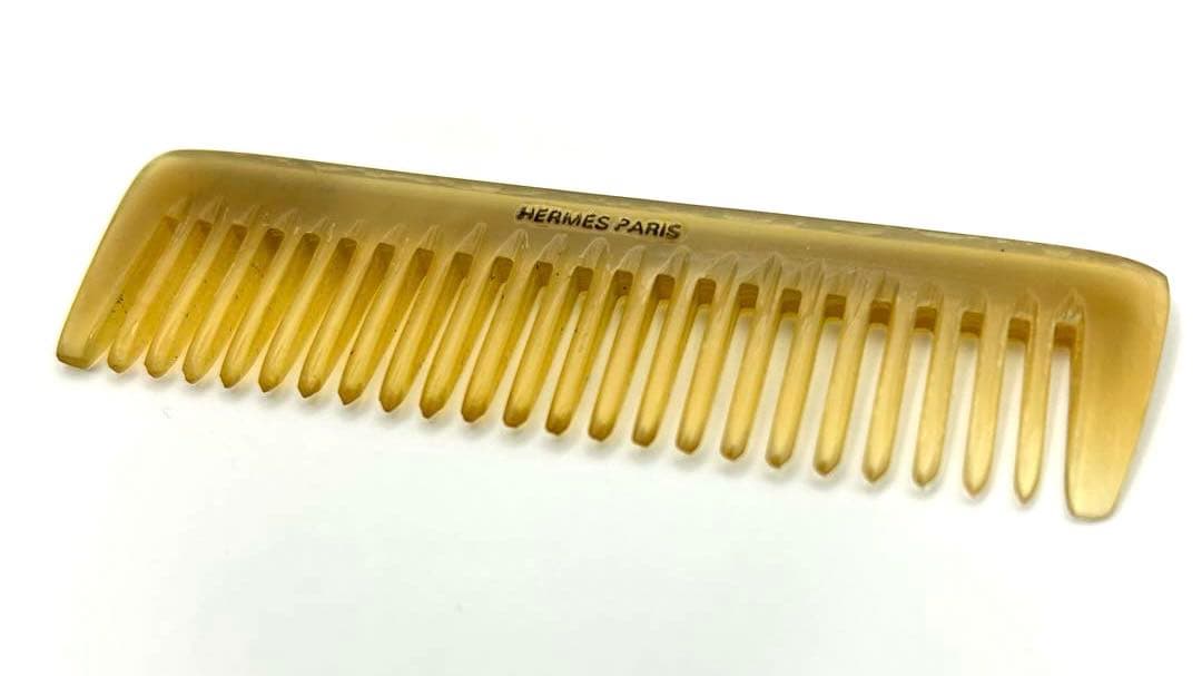 エルメス　コーム　革　ケース　箱付き
