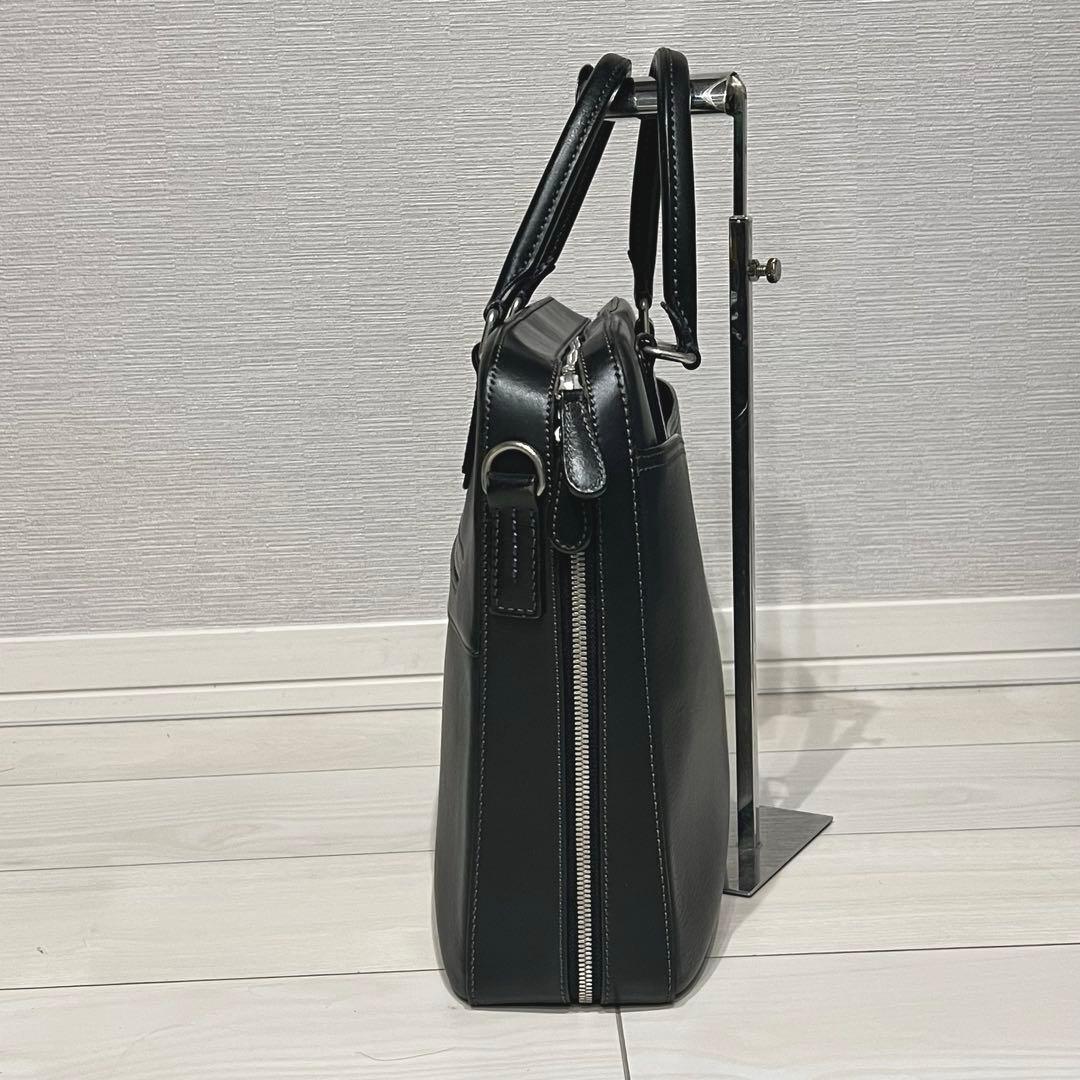 極美品✨ソメスサドル イノベーション ビジネスバッグ 2way レザー　ブラック