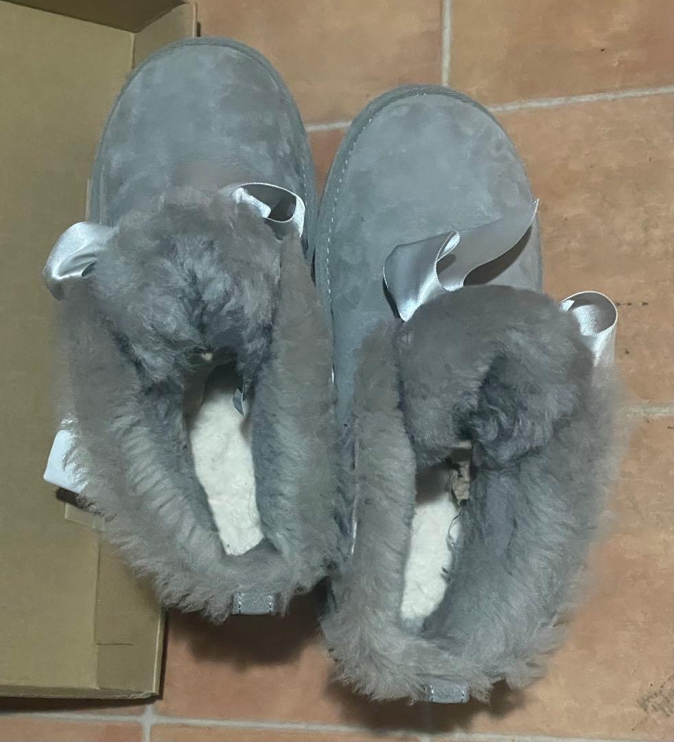 靴 UGG W GITA BOW MINI 24.0