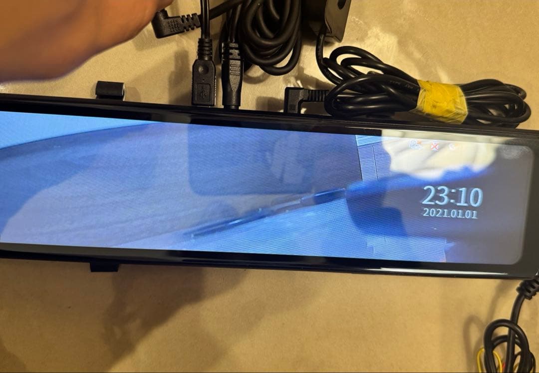 や*す様 KENWOOD DRV-EM4700 2カメラミラー型前後ドライブレコ