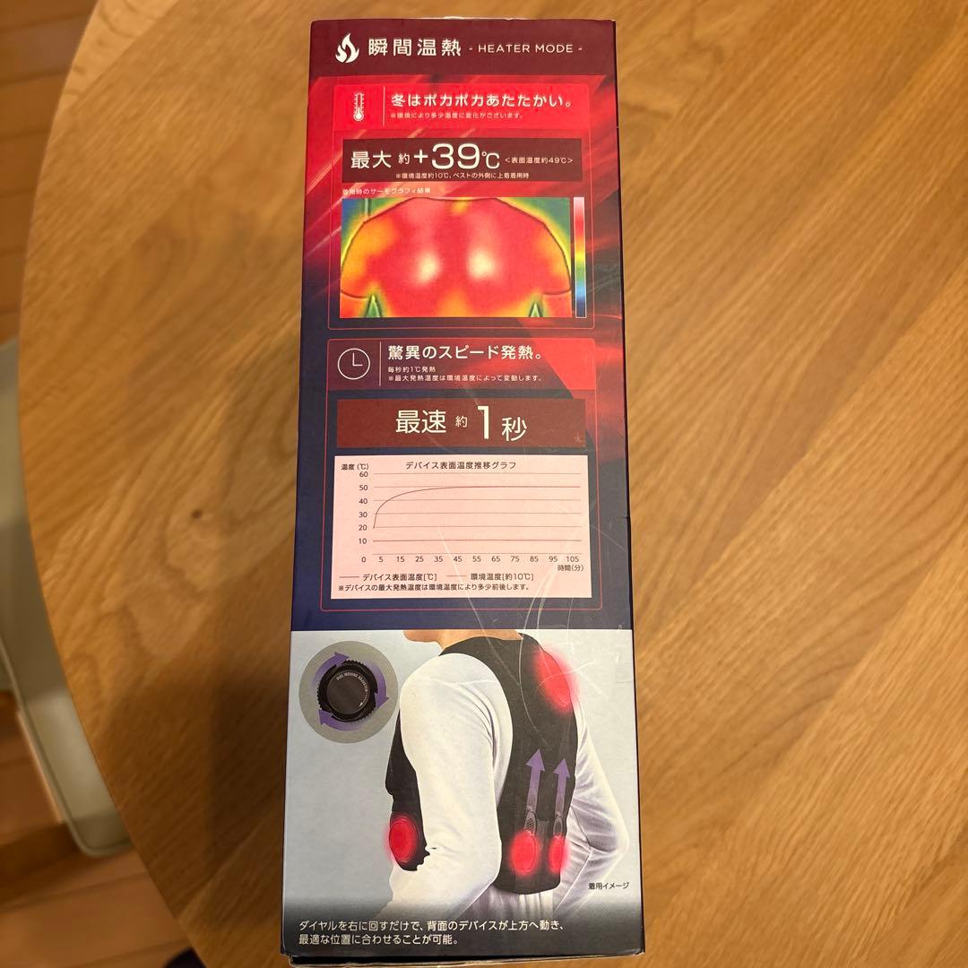 WindCore PRO model 冷暖房ベスト