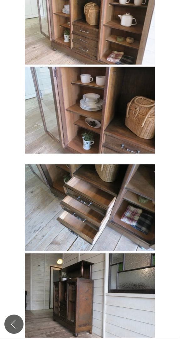 希少　アンティーク収納棚