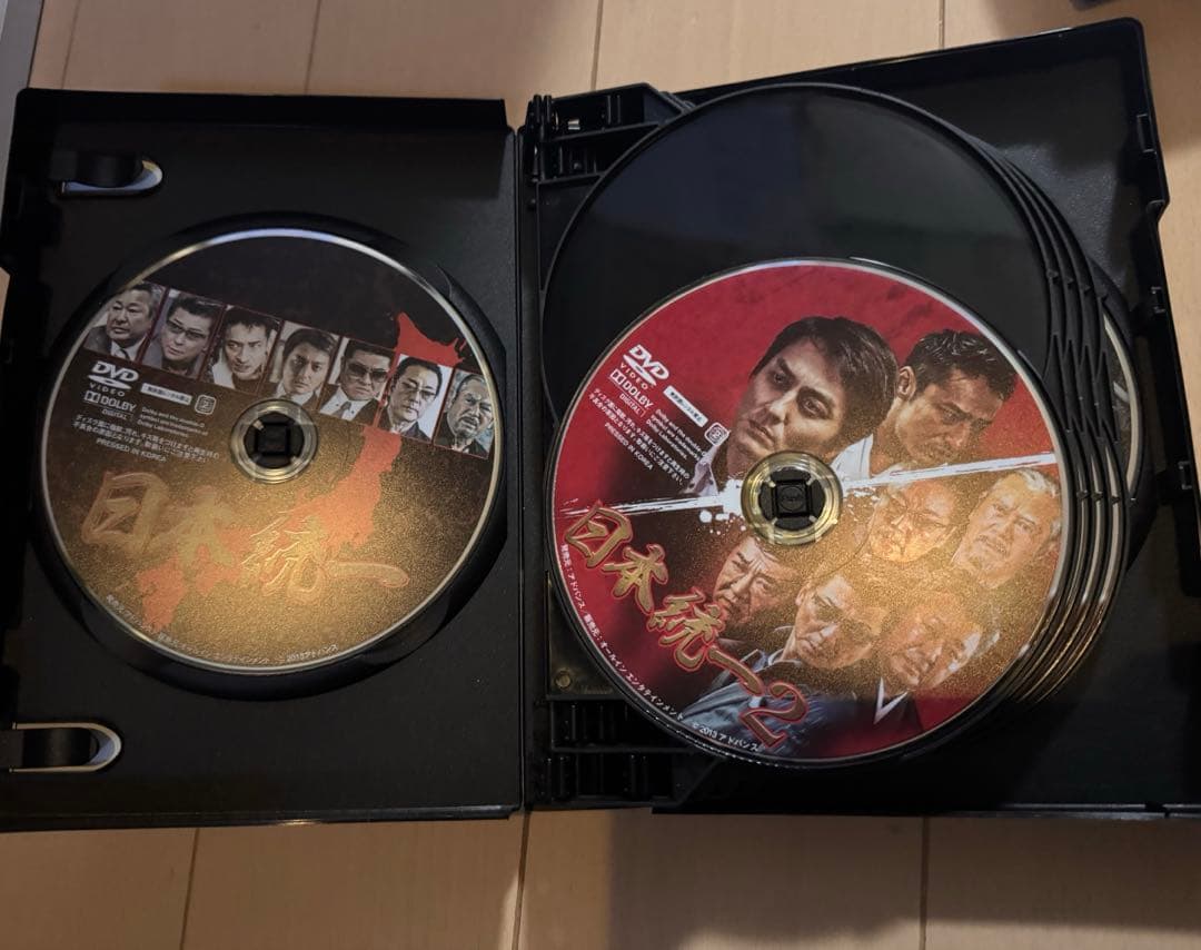 日本統一 DVD SUPER VALUE PACK 1 & 2