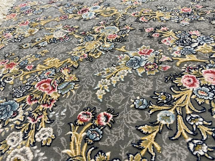 本場イラン産　新品/高級ペルシャ絨毯／超高密度織/カーペット