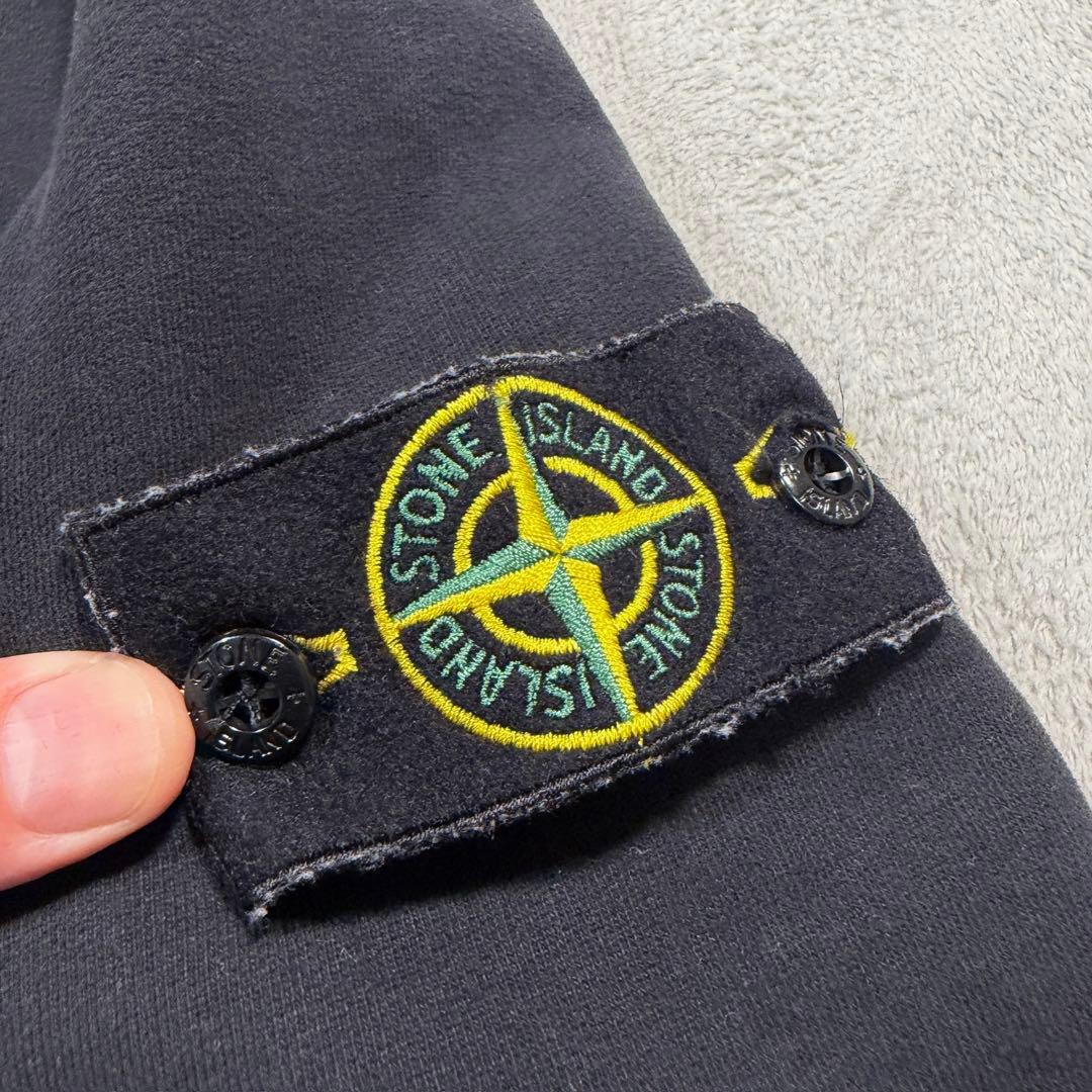 ストーンアイランド　スウェットトレーナー　ブラック　L 751563020