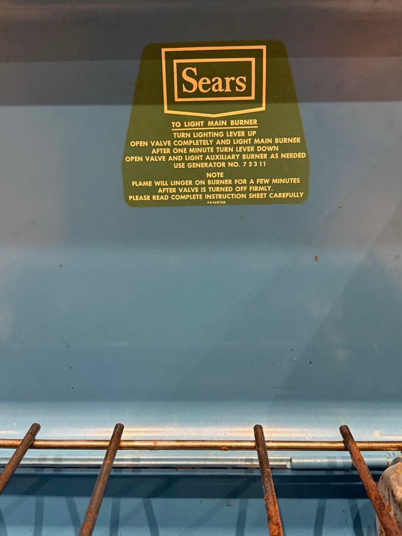 希少　シアーズ 476.74960 美品　2バーナー