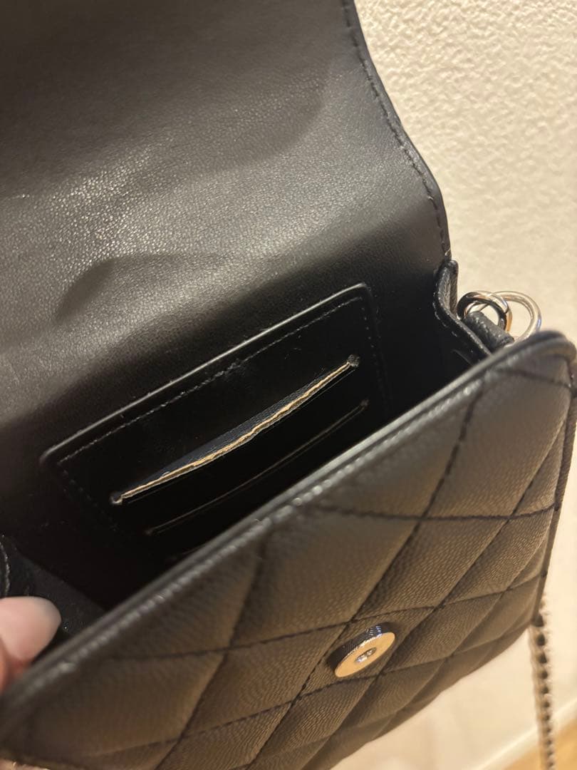 CHANEL シャネル ノベルティ スマホショルダー チェーンポーチ