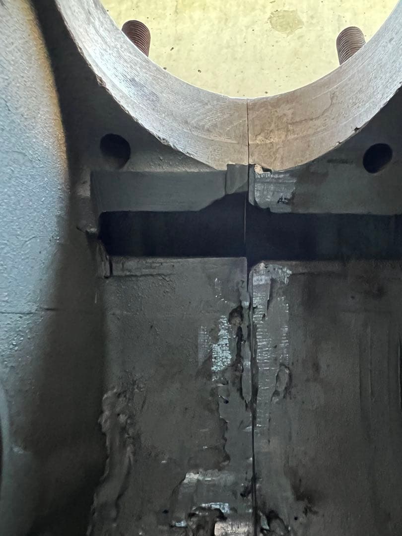 47FL ナックルヘッド　クランクケース　マッチング　ジャンク