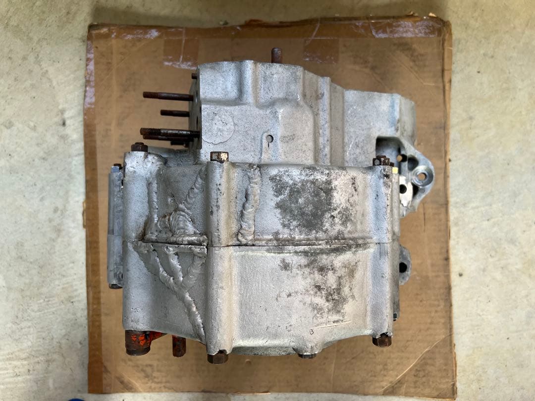 47FL ナックルヘッド　クランクケース　マッチング　ジャンク