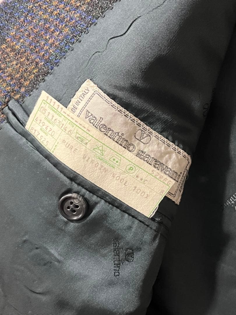 valentino garavani italy ジャケット　ヴァージンウール