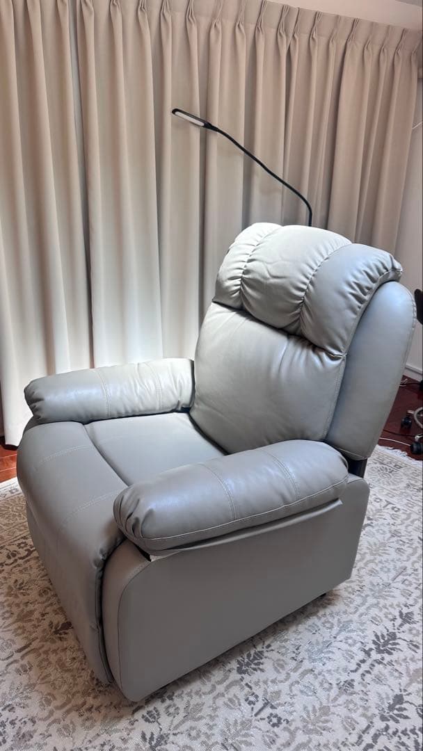 ☆anko☆電動リクライニングチェア/シフォンジュニア/グレージュ