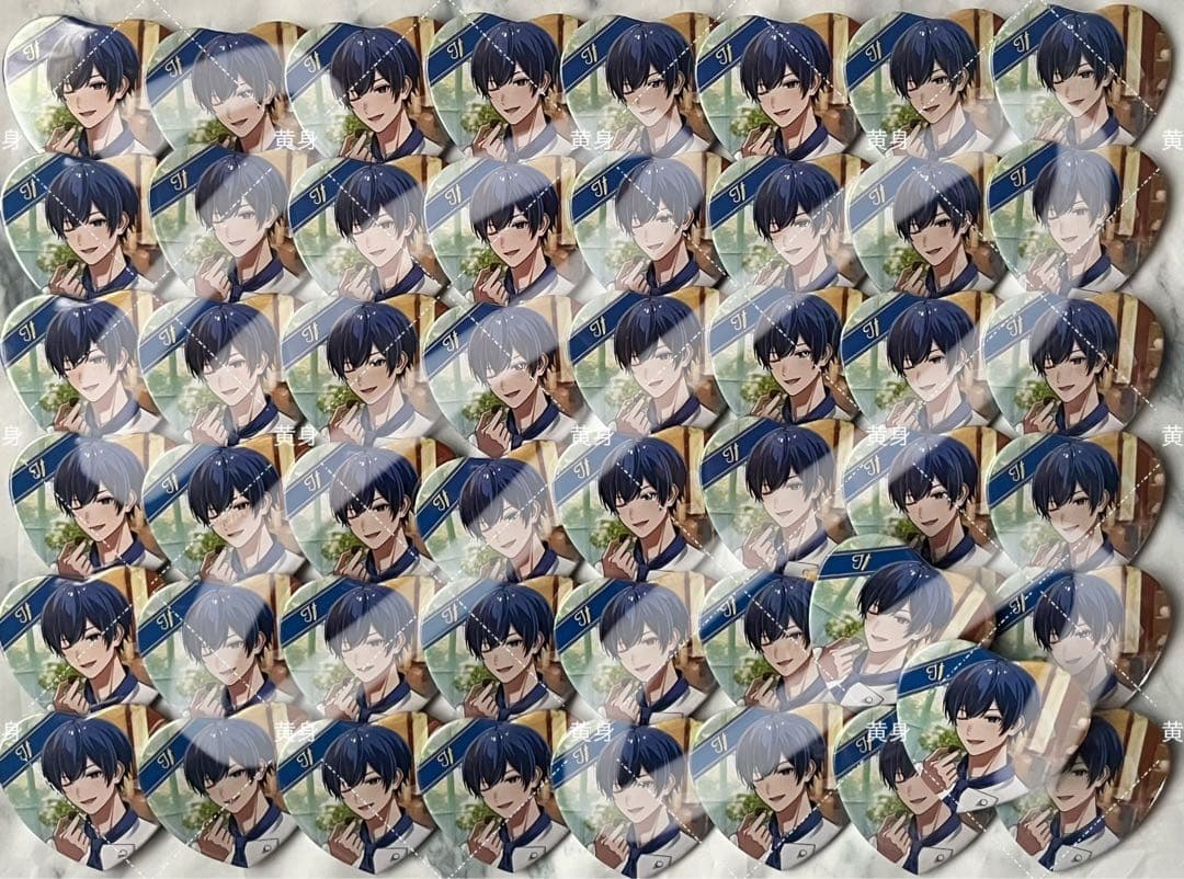 いれいす If ハート缶バッジ3弾等身