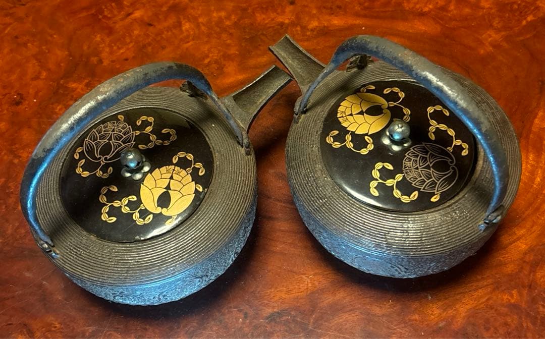 最終値下げ‼️珍しい‼️二つ一対物‼️鉄急須 鉄瓶 骨董品 レトロ