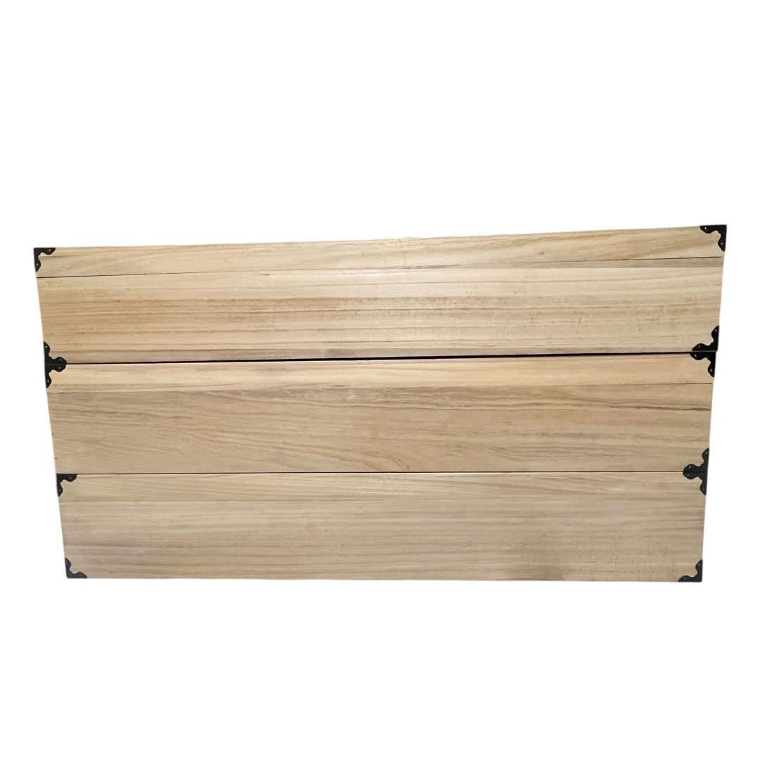 【良品】 桐箪笥　桐タンス　桐箱　着物衣装ケース 3段　セット　まとめ