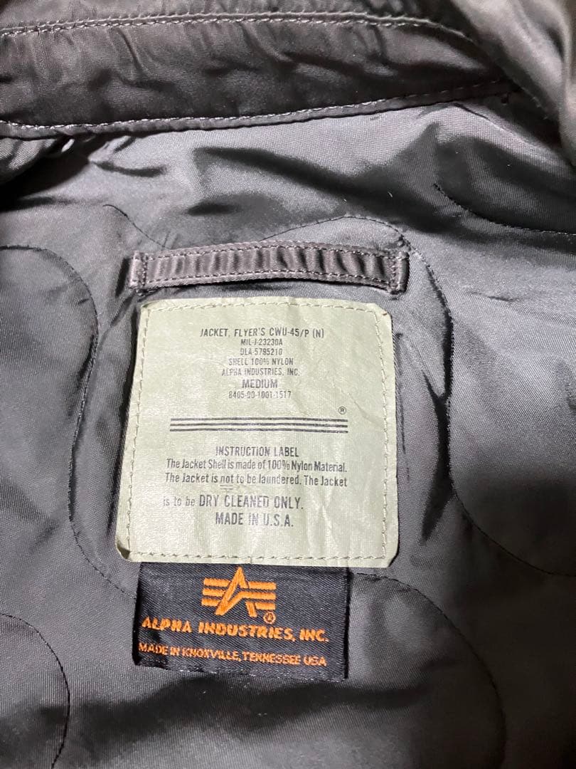 ALPHA CWU45/P（N）（米国製）