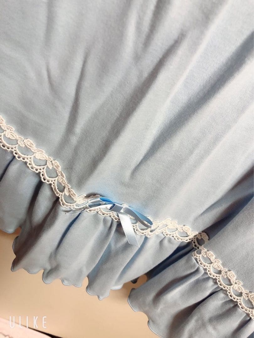 Lovely Maxicimam 懐古ロリィタ サックス カットソーワンピース