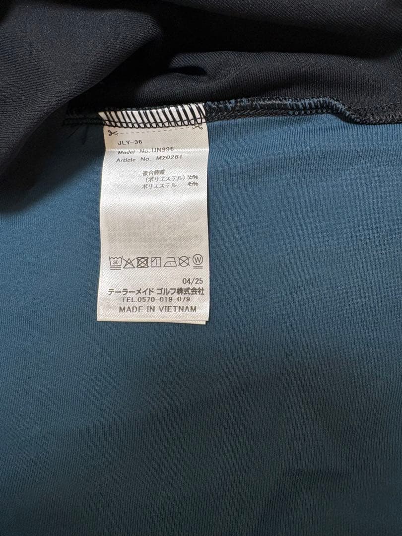 【新品未使用】25年秋冬新作 テーラーメイド シャツ 背面ロゴ