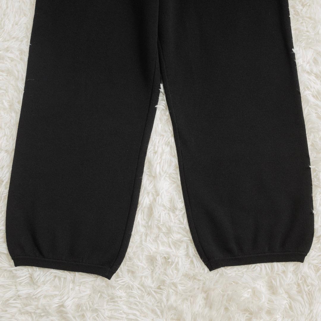 美品 ウィムガゼット 24AW GEMINI 14Gスムースニットパンツ