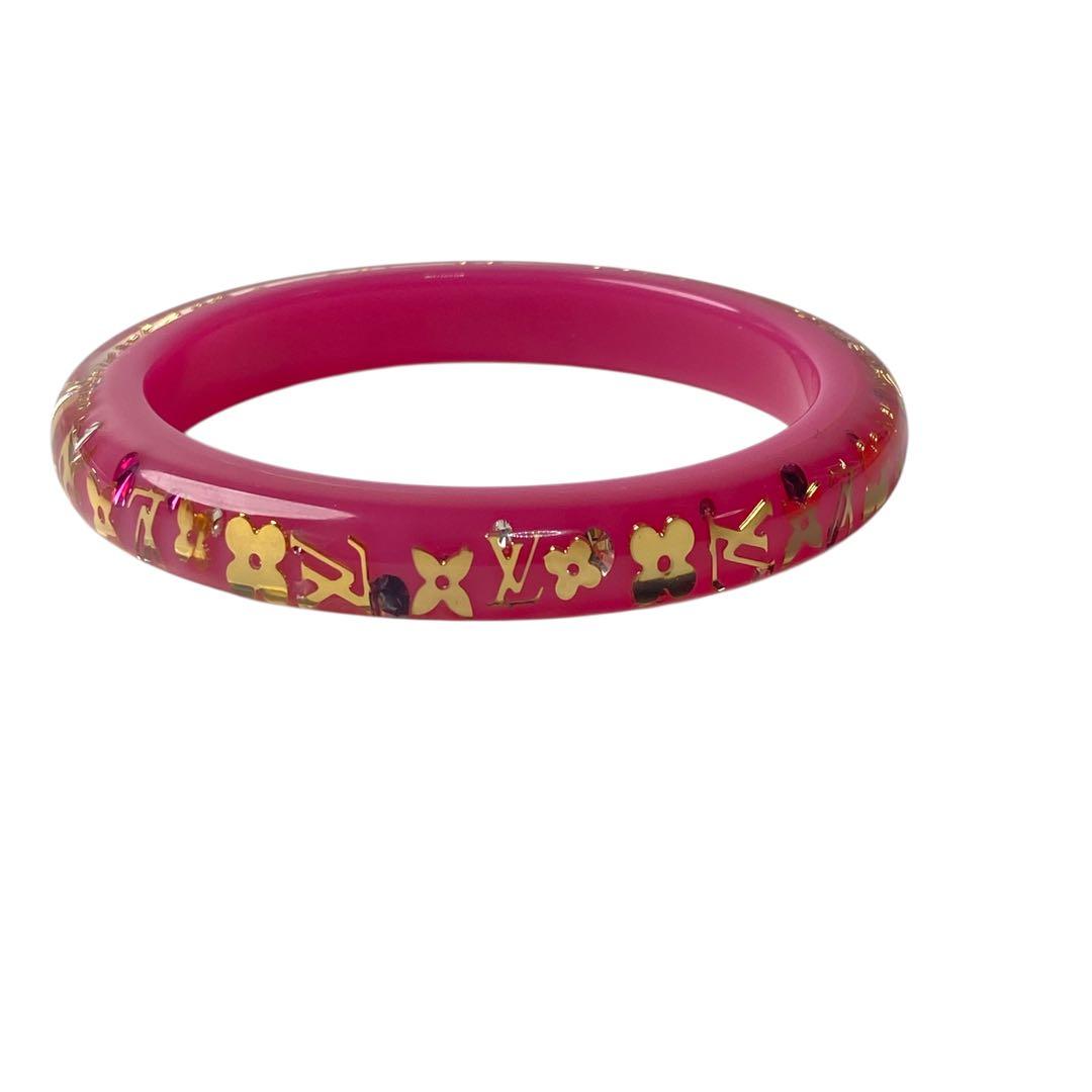 ルイ ヴィトン LOUIS VUITTON ブラスレ LVロゴ バングル