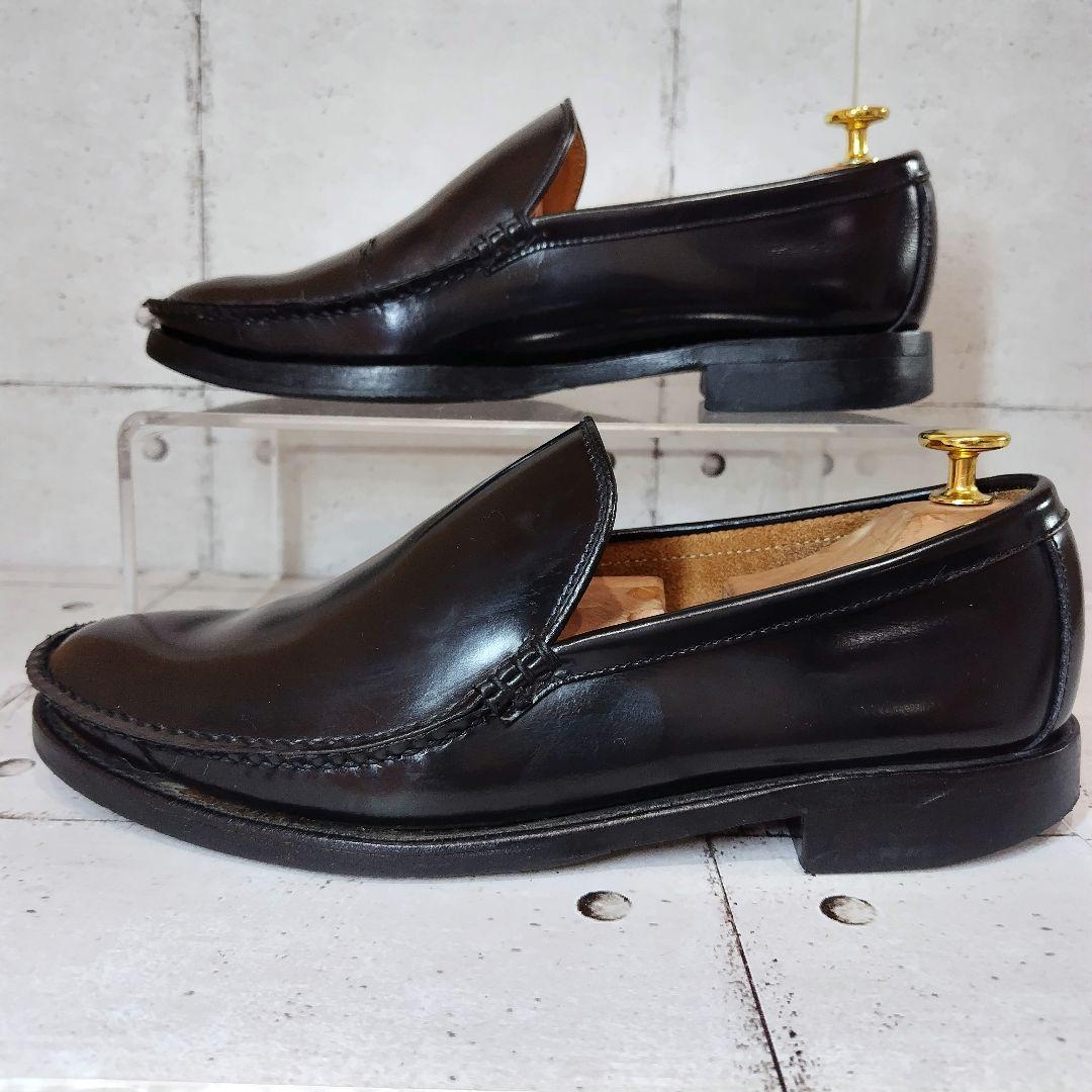 【人気モデル】REGAL コブラヴァンプ ローファー 黒 本革 日本製 25.5