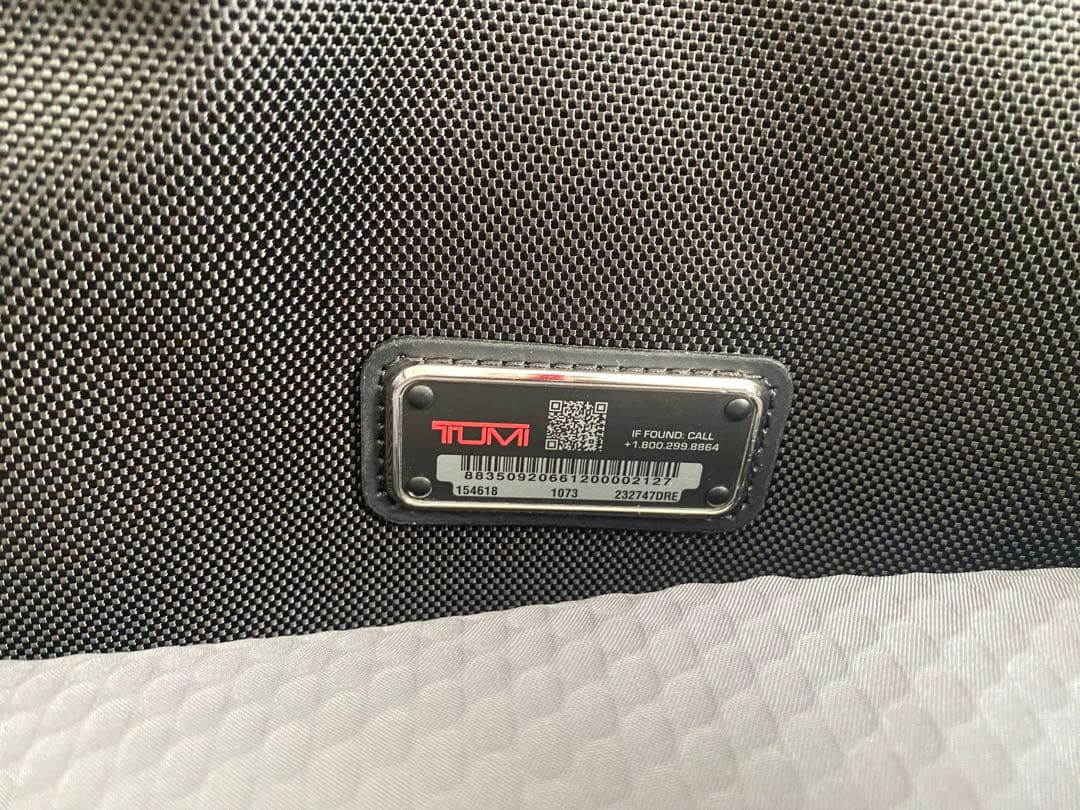 TUMI トートバッグ ブラック 未使用