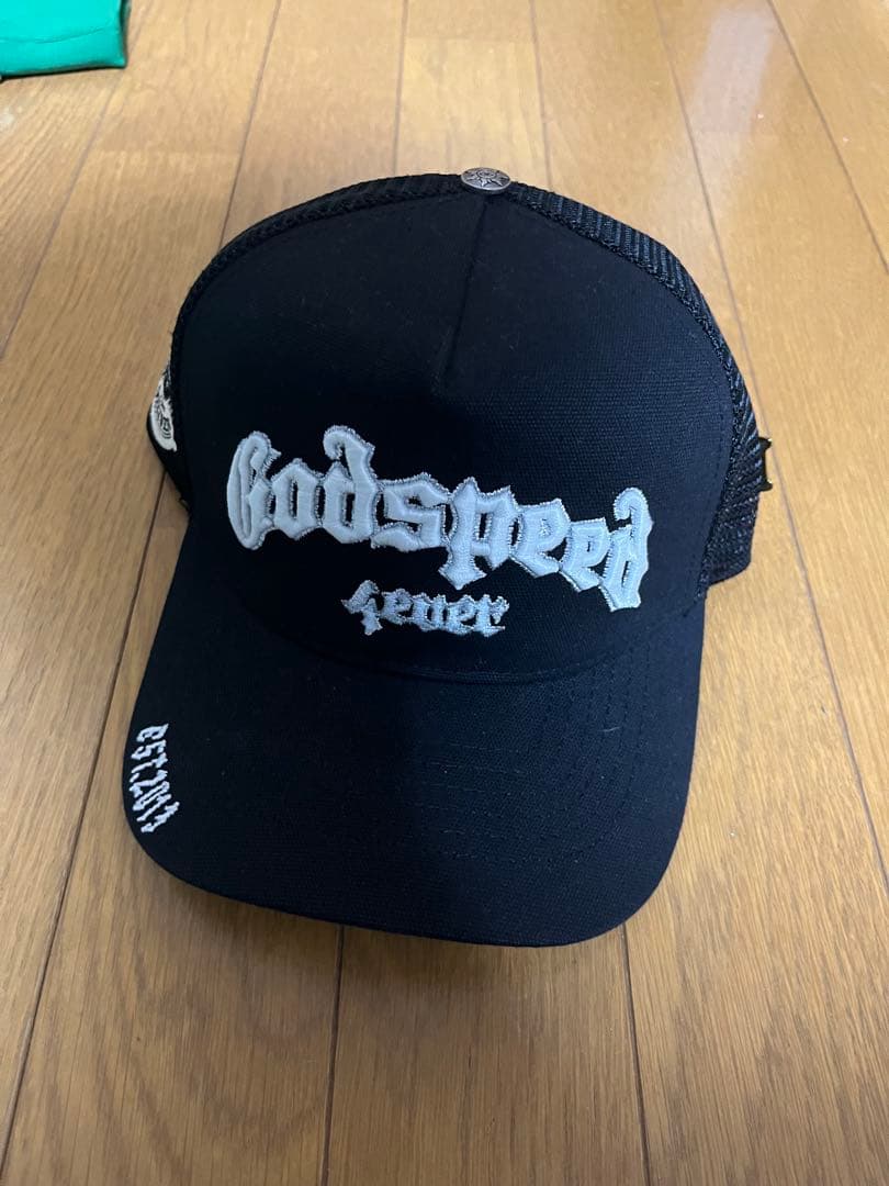 Godspeed 刺繍ロゴ メッシュキャップ