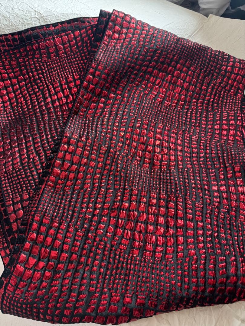 大人兵児帯【レッドメタル】【プラチナメタル】【ブラックリリー】3点おまとめ